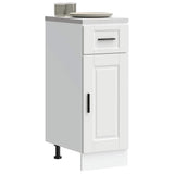 Kitchen Base Cabinet?Porto White Engineered Wood