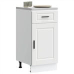 Kitchen Base Cabinet Porto White Engineered Wood