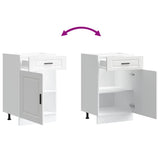 Kitchen Base Cabinet?Porto White Engineered Wood - Extra Image