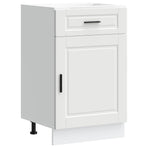 Kitchen Base Cabinet Porto White Engineered Wood