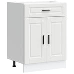 Kitchen Base Cabinet Porto White Engineered Wood