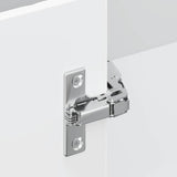 Kitchen Corner Base Cabinet?"Porto" High Gloss White Engineered Wood