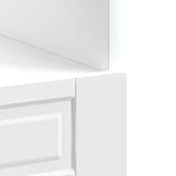 Oven Cabinet Porto White Engineered Wood