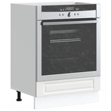 Oven Cabinet Porto White Engineered Wood