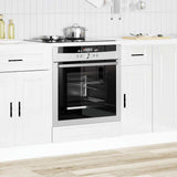 Oven Cabinet?"Porto" High Gloss White Engineered Wood