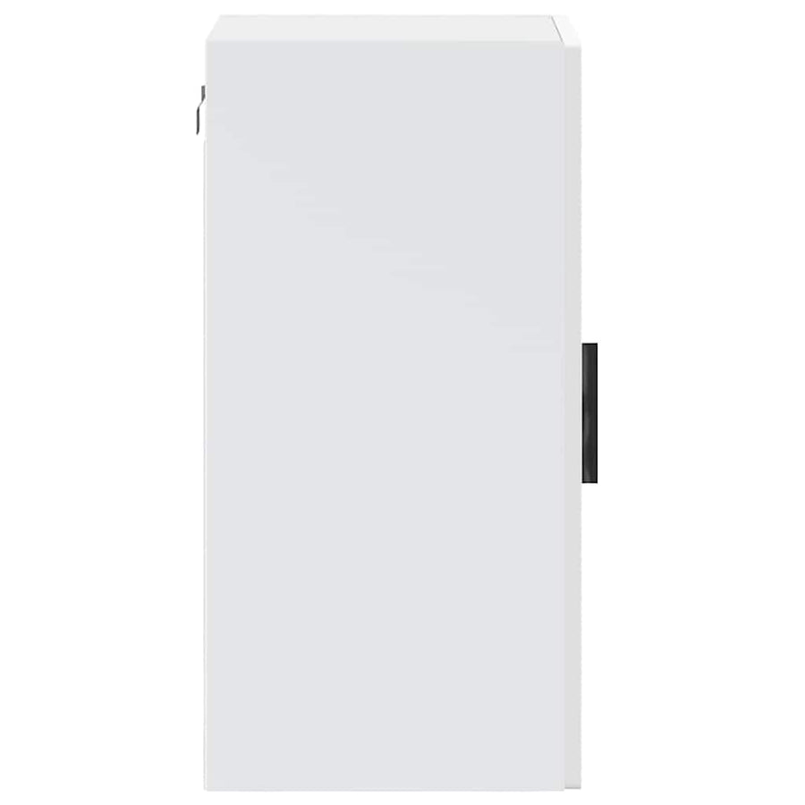 Kitchen Wall Cabinet with Glass Door Porto White