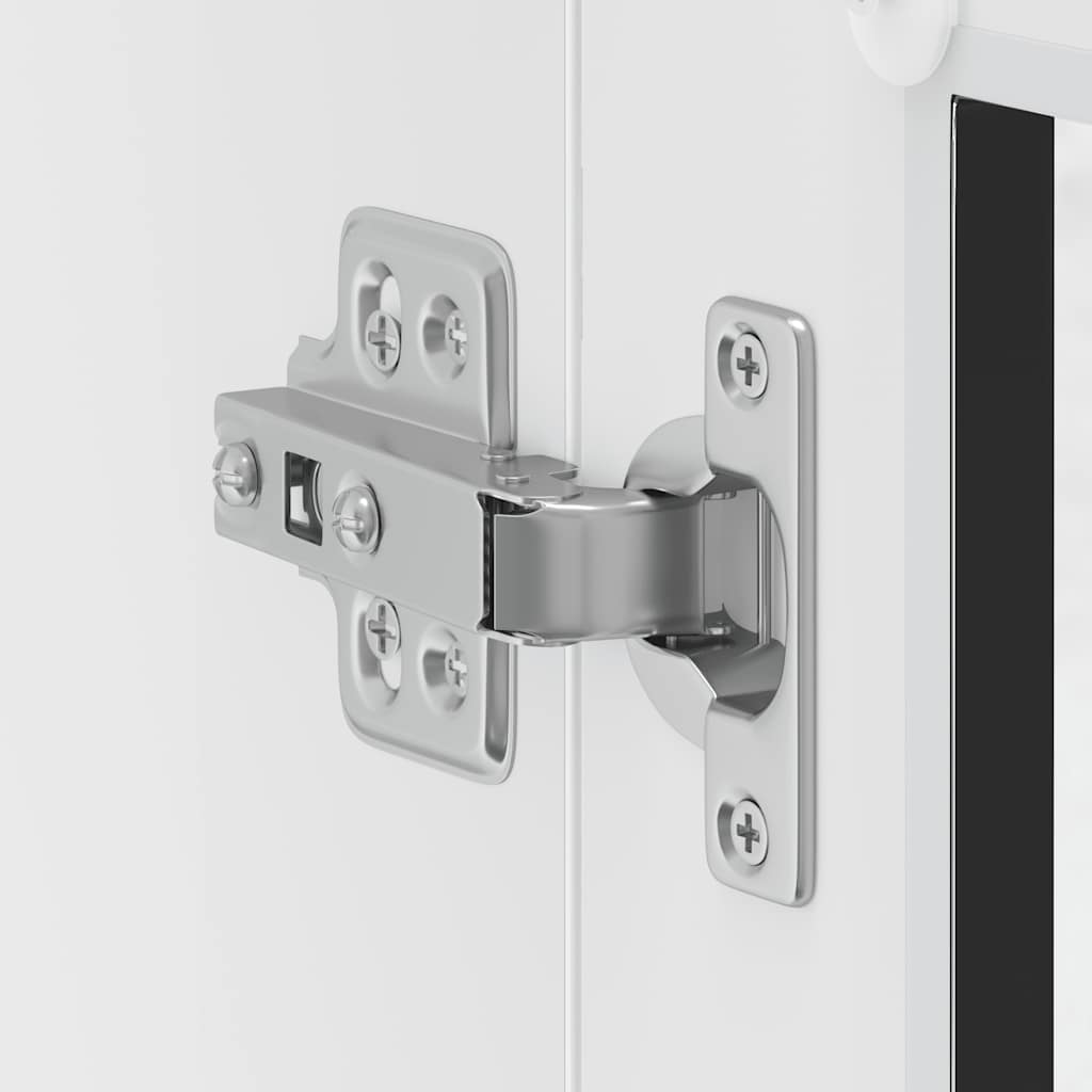 Kitchen Wall Cabinet with Glass Door "Porto" Black