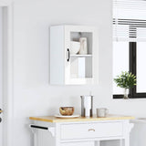 Kitchen Wall Cabinet with Glass Door?"Porto" High Gloss White