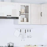 Kitchen Wall Cabinet with Glass Door?"Porto" High Gloss White