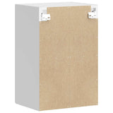 Kitchen Wall Cabinet with Glass Door?"Porto" High Gloss White