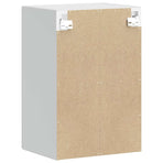 Kitchen Wall Cabinet with Glass Door "Porto" High Gloss White