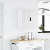 Kitchen Wall Cabinet Porto White Engineered Wood - Top-Down View