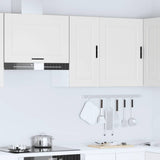 Kitchen Wall Cabinet Porto White Engineered Wood - 45-Degree Angle