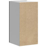 Kitchen Wall Cabinet?"Porto" Black Engineered Wood