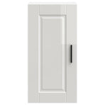 Kitchen Wall Cabinet "Porto" High Gloss White Engineered Wood