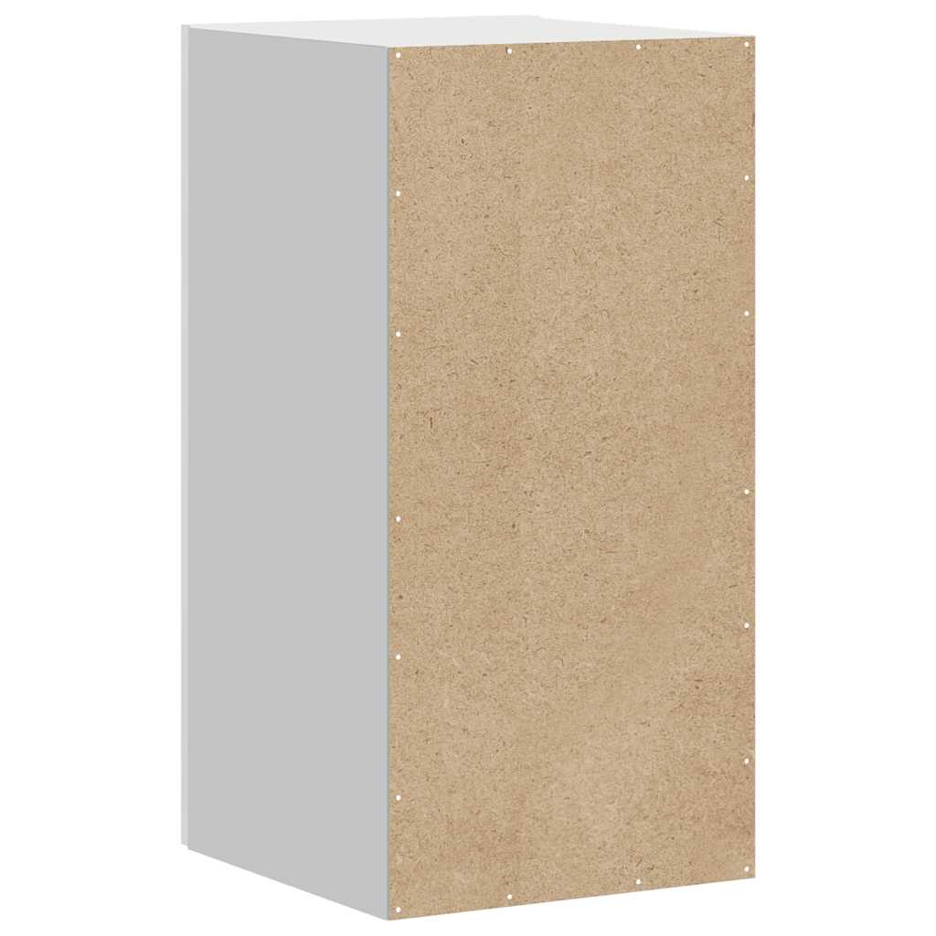 Kitchen Wall Cabinet "Porto" High Gloss White Engineered Wood