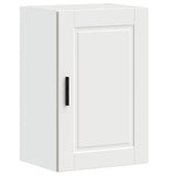 Kitchen Wall Cabinet Porto White Engineered Wood - Front View