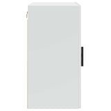 Kitchen Wall Cabinet Porto White Engineered Wood - Close-Up Angle