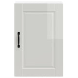 Kitchen Wall Cabinet?"Porto" High Gloss White Engineered Wood