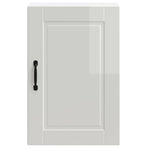 Kitchen Wall Cabinet "Porto" High Gloss White Engineered Wood