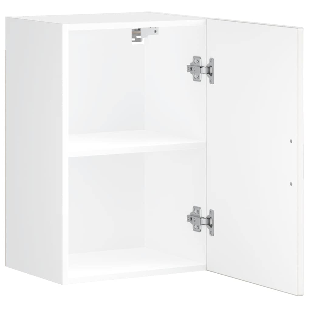 Kitchen Wall Cabinet?"Porto" High Gloss White Engineered Wood