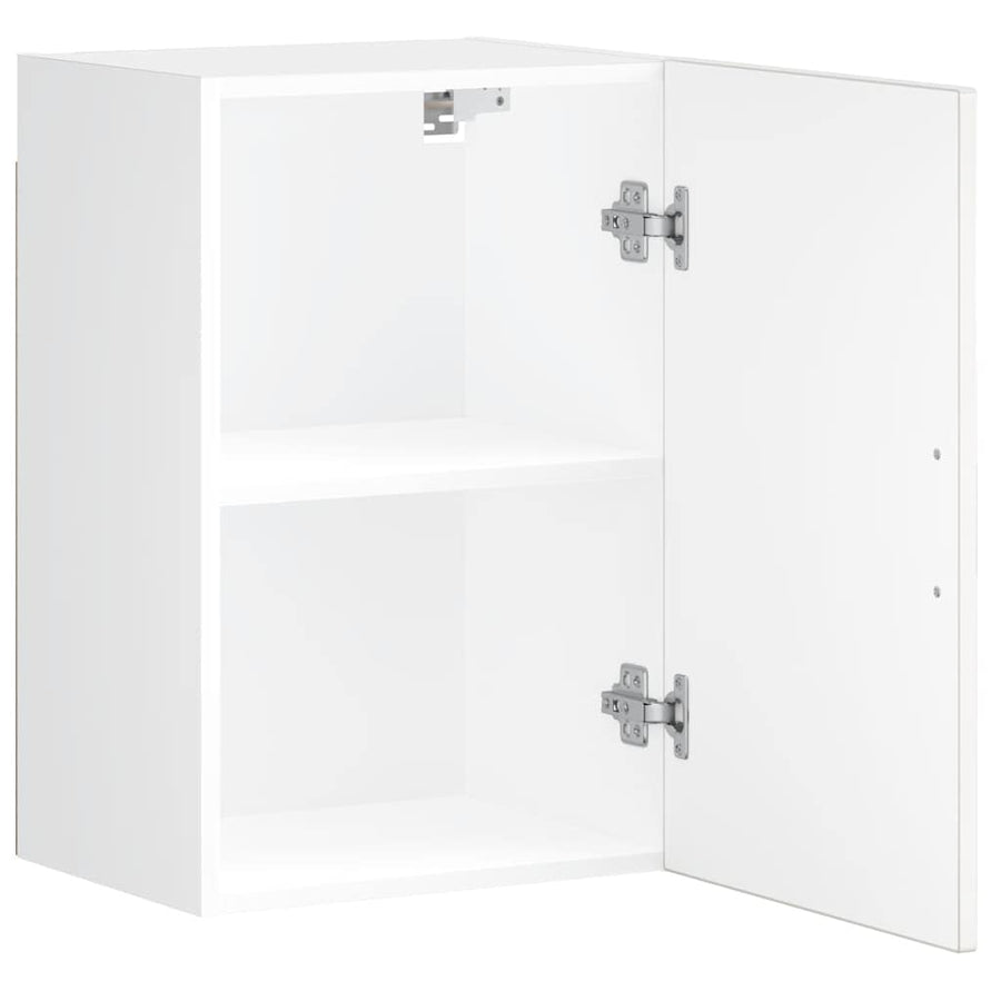Kitchen Wall Cabinet "Porto" High Gloss White Engineered Wood