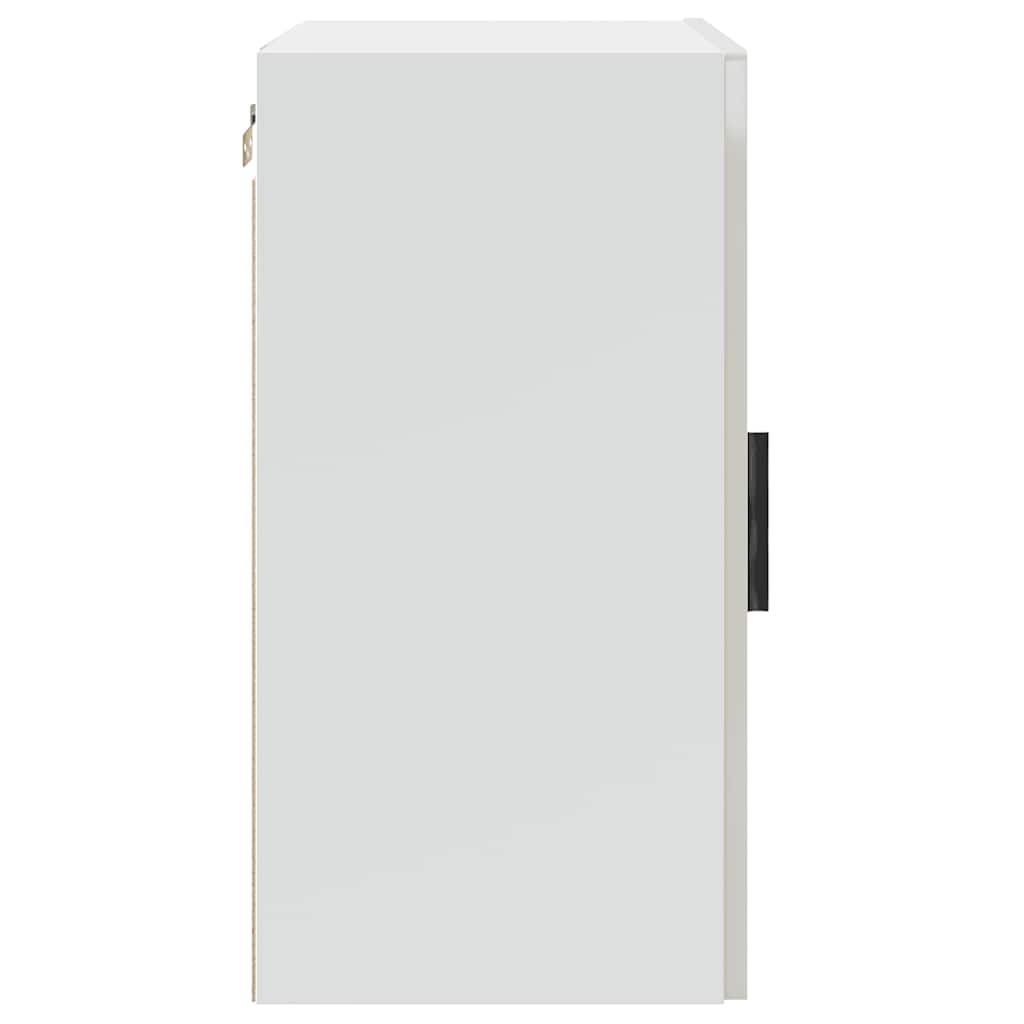 Kitchen Wall Cabinet?"Porto" High Gloss White Engineered Wood