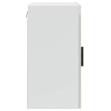 Kitchen Wall Cabinet?"Porto" High Gloss White Engineered Wood