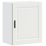 Kitchen Wall Cabinet Porto White Engineered Wood - Front View