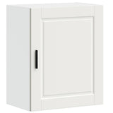 Kitchen Wall Cabinets 2 pcs Porto White Engineered Wood - 45-Degree Angle