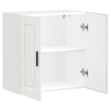Kitchen Wall Cabinet Porto White Engineered Wood