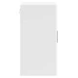 Kitchen Wall Cabinet Porto White Engineered Wood - Close-Up Angle