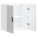 Kitchen Wall Cabinet "Porto" High Gloss White Engineered Wood