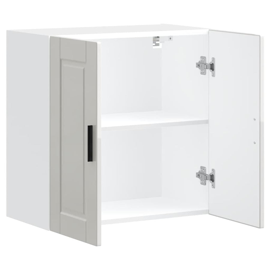 Kitchen Wall Cabinet "Porto" High Gloss White Engineered Wood