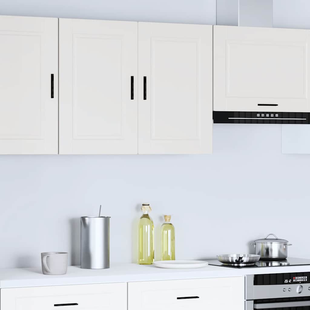 Kitchen Wall Cabinet Porto White Engineered Wood