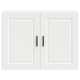 Kitchen Wall Cabinet Porto White Engineered Wood - Rear View