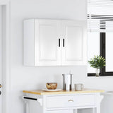 Kitchen Wall Cabinet "Porto" High Gloss White Engineered Wood