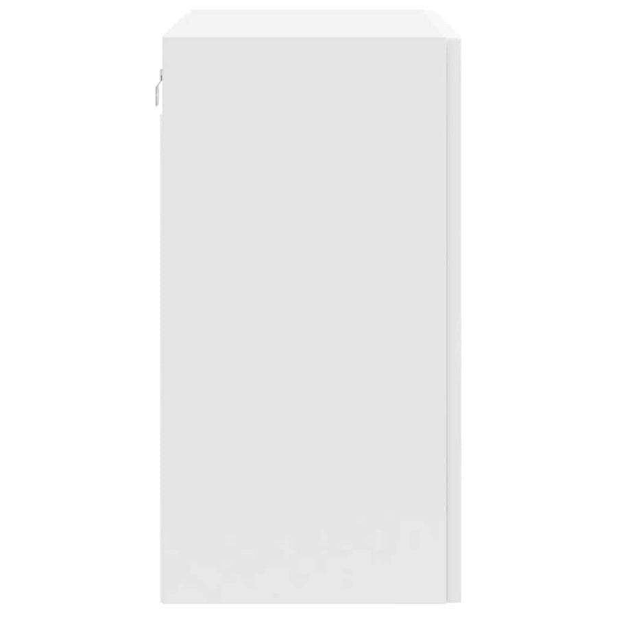 Kitchen Wall Cabinet "Porto" High Gloss White Engineered Wood