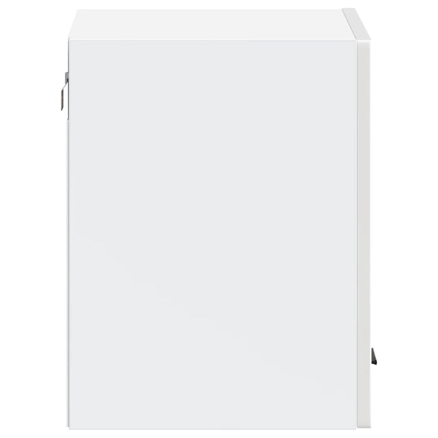 Kitchen Wall Cabinet "Porto" High Gloss White Engineered Wood