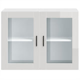 Kitchen Wall Cabinet with Glass Door 