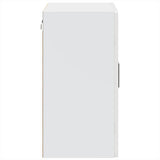 Kitchen Wall Cabinet with Glass Door "Porto" High Gloss White