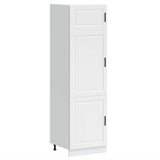 Kitchen Cupboard Porto White Engineered Wood - Front View