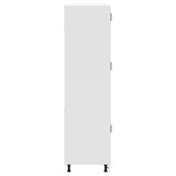 Kitchen Cupboard Porto White Engineered Wood - 45-Degree Angle