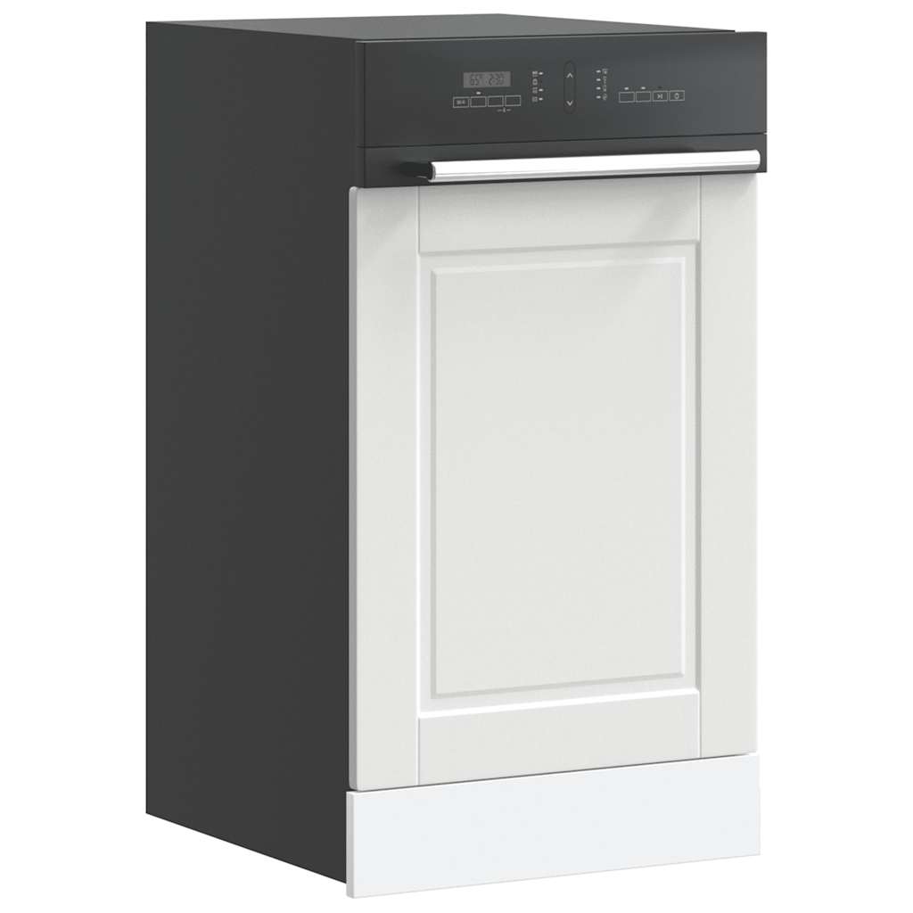 Dishwasher Panel Porto White 45x1.5x57 cm Engineered Wood