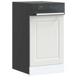Dishwasher Panel Porto White 45x1.5x57 cm Engineered Wood