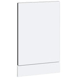 Dishwasher Panel Porto Black 45x1,5x57 cm Engineered Wood