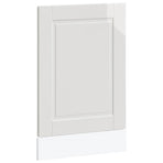 Dishwasher Panel "Porto" High Gloss White 45x1.5x57 cm