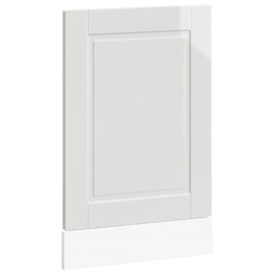 Dishwasher Panel "Porto" High Gloss White 45x1.5x57 cm