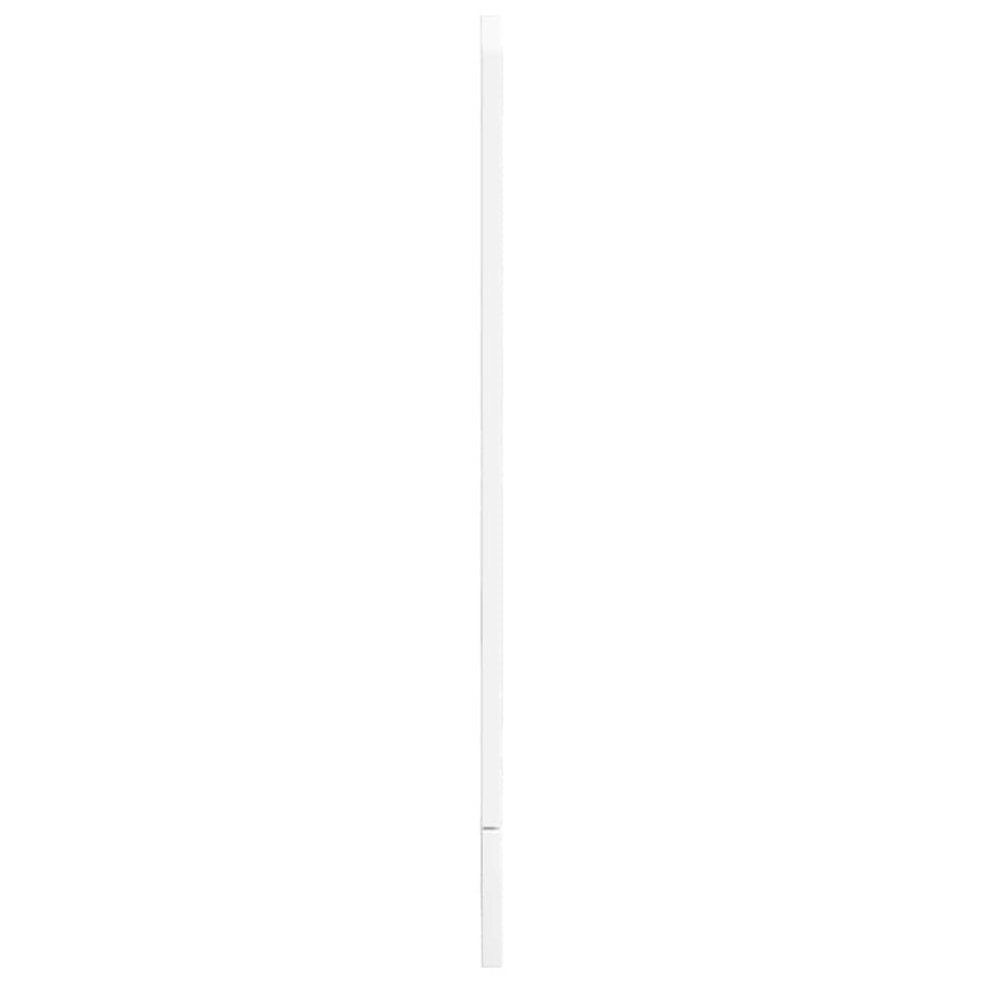Dishwasher Panel "Porto" High Gloss White 45x1.5x57 cm