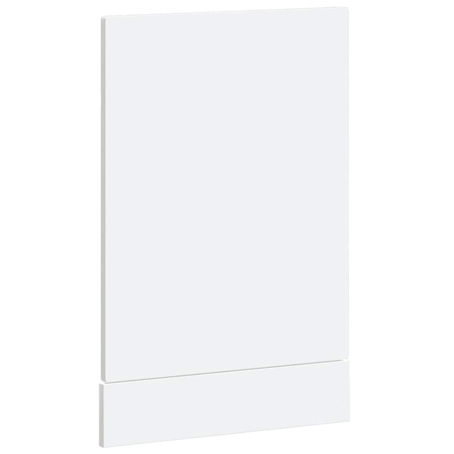 Dishwasher Panel "Porto" High Gloss White 45x1.5x57 cm